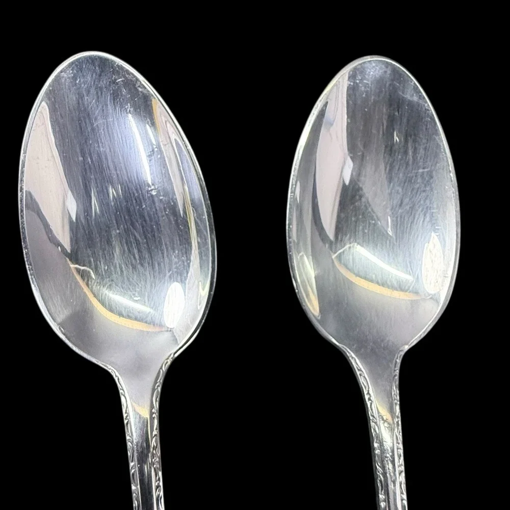 Rosemary by Easterling Sterling Silver Iced‎ Tea Spoons Set of 2